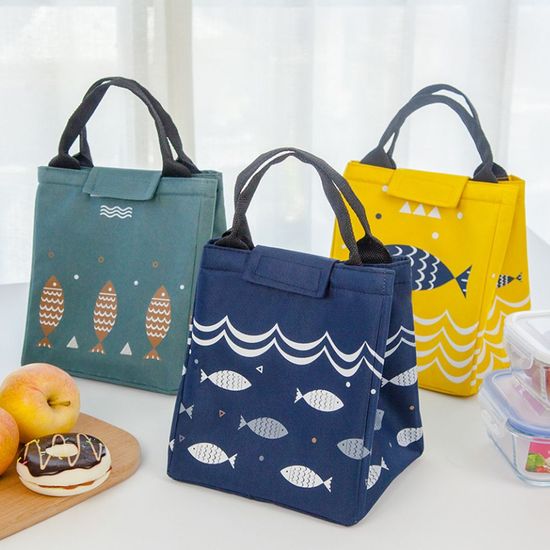 키밍 보온 보냉 방수 은박 도시락 가방(W8B4B28)