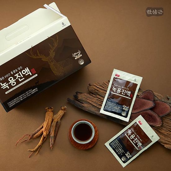 한삼근 국내산 6년근 홍삼을 담은 녹용진액 30포