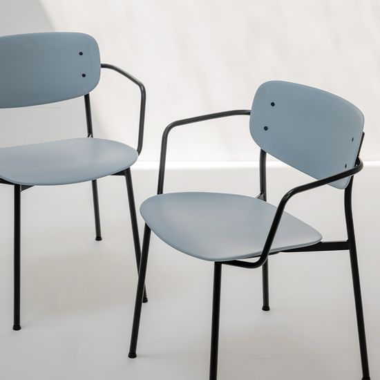 핀 체어 플라스틱/식탁의자/카페의자