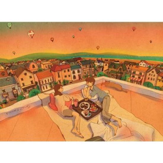 150피스퍼즐 퍼엉-옥상데이트 퍼즐코리아 PK150-9402