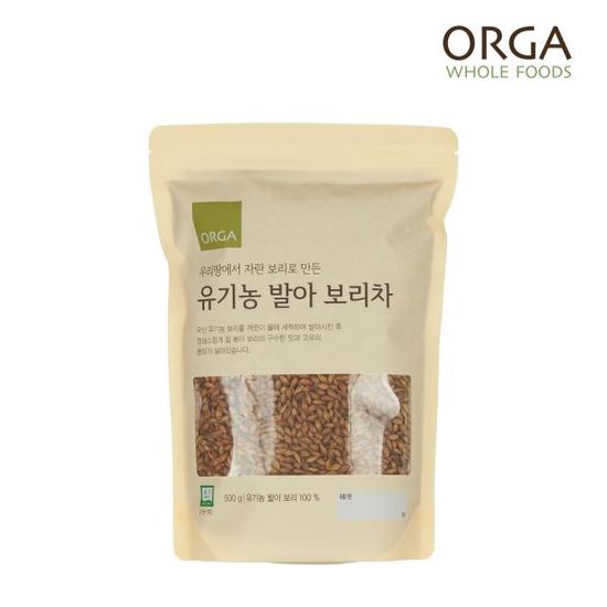 [올가] ORGA 유기농 발아 보리차(500g)