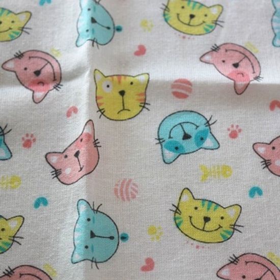 웃는 고양이 (손수건 스카프)