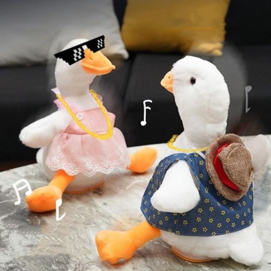 춤추는 오리 말하는 오리 움직이는 오리 인형