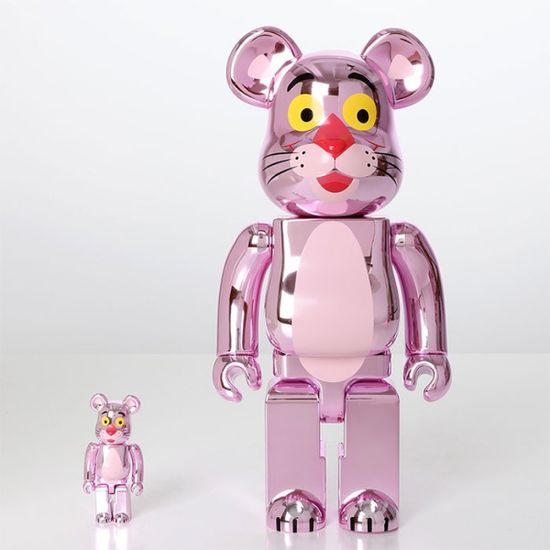 400%+100% BEARBRICK PINK PANTHER (2212003)