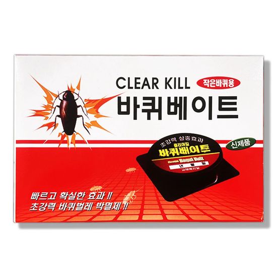 클리어킬 바퀴베이트 작은바퀴용 12개입(WB68746)