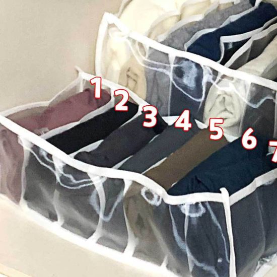 메쉬 서랍 칸막이 옷정리트레 WEE1CA1