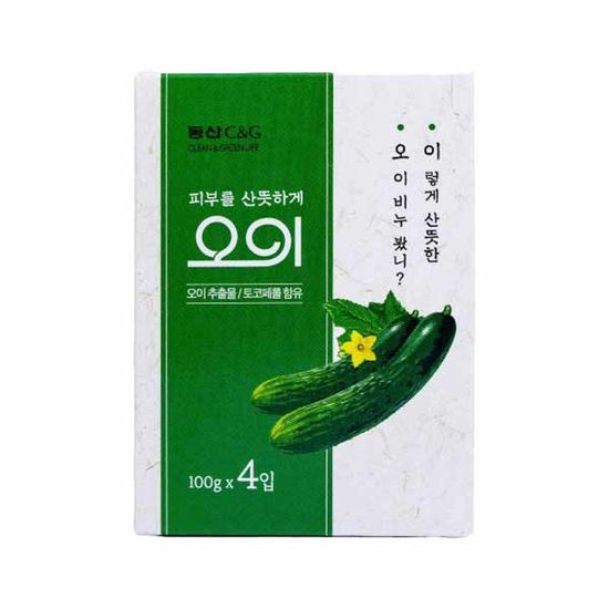 싱싱한 오이비누 100g 동산 4입(WD5274A)