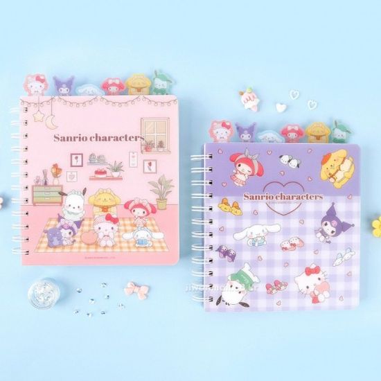 산리오캐릭터즈 ROOM PP 인덱스 노트-랜덤