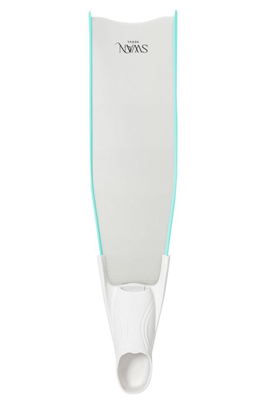 오션테그 스완 프리다이빙 롱핀 화이트 (유리섬유)