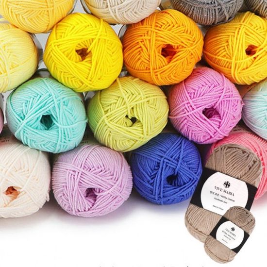44종 밀키 뜨개실 부드러운 실 인형