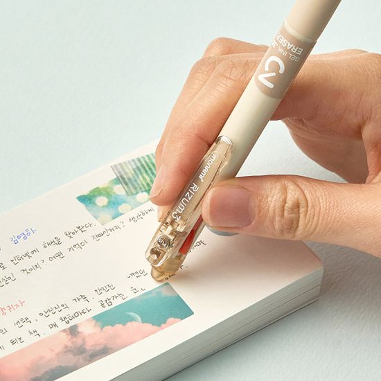 [모나미] 지워지는 중성펜 리쥼3색 멀티펜