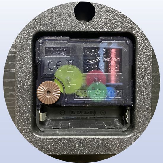 몽글 구름  무소음 벽시계