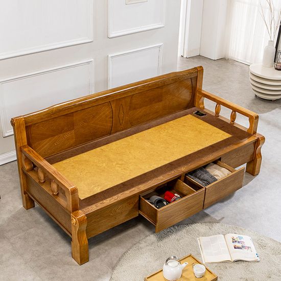 전자파차단 온돌쇼파 (220cm) 황토흙 HM072