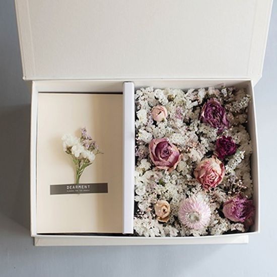 [디어먼트] 드라이플라워 머니박스