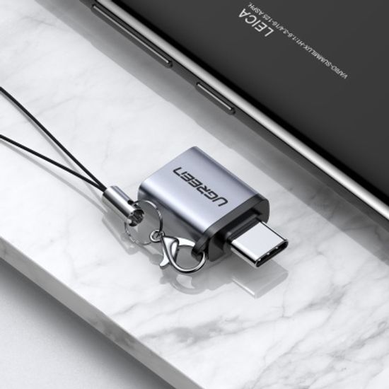 유그린 USB3.1 C타입 to USB3.0 고속 OTG 스트랩 젠더