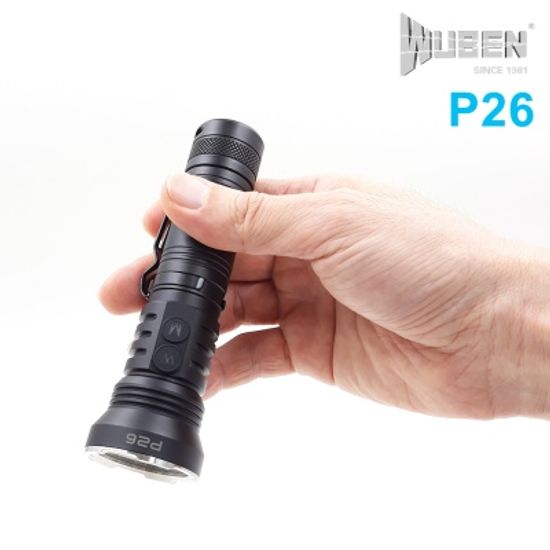 [우벤라이트] P26 UV손전등 200루멘 형광물질 혈흔