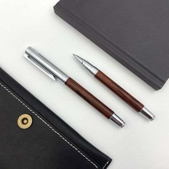 LOG RP-203 Natural Wood Roller Ballpen 