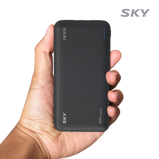 스카이 필 18W 고속충전 보조배터리 10000mAh X10PD
