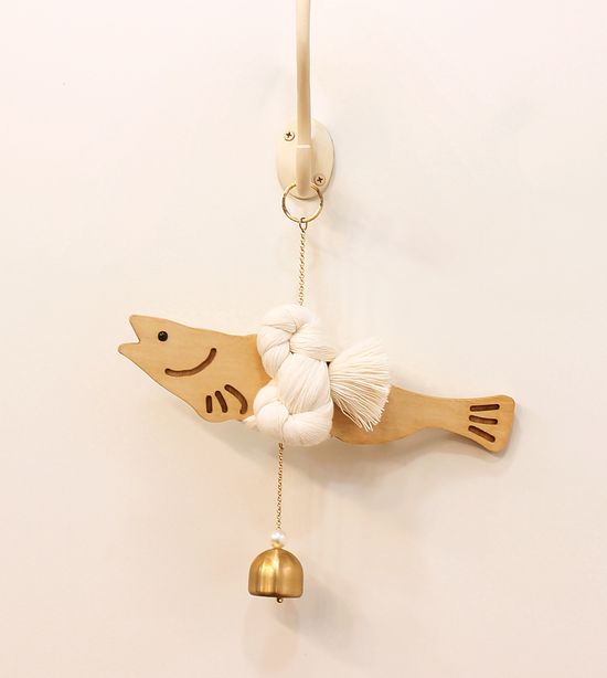 액막이 명태 대형 도어벨 