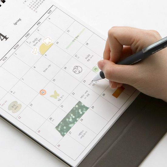 아이코닉 2026 데스크 스케줄러