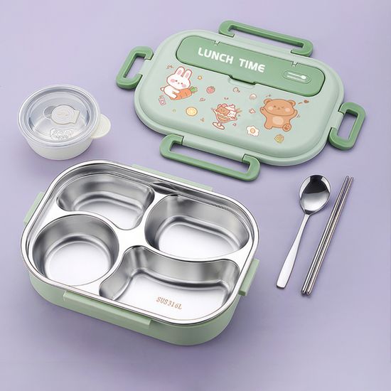 보온 도시락 통 세트 수저 국그릇 보온 도시락 R360