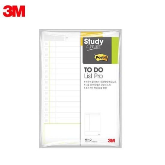 3M 스터디메이트 플래너노트 TODO-L [00031639]