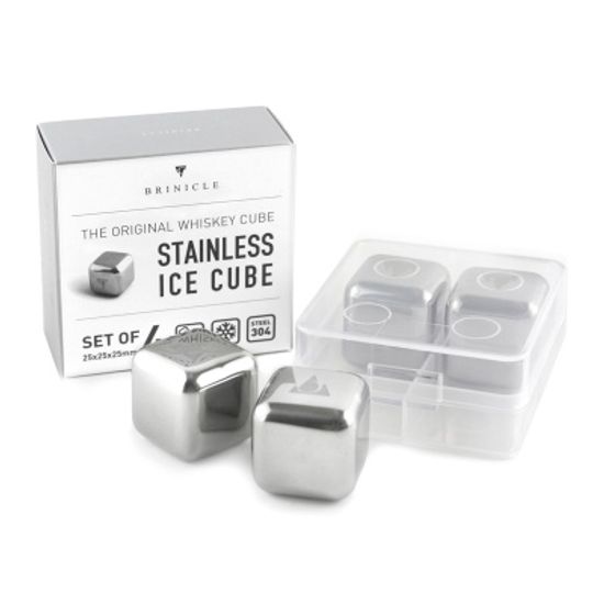 브리니클 스테인레스 아이스큐브 4개set
