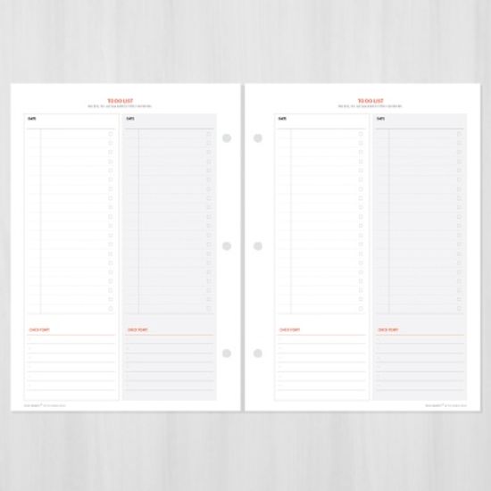 A5초음파앨범(임신다이어리) 리필내지-TO DO LIST SET