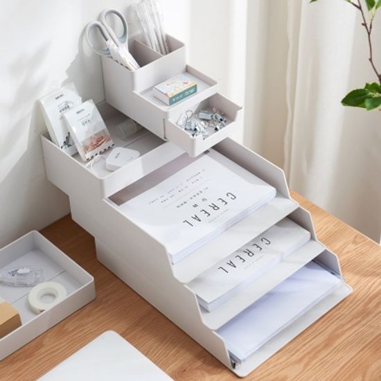 PH 책상 화장품 정리 문서 수납 트레이 small box