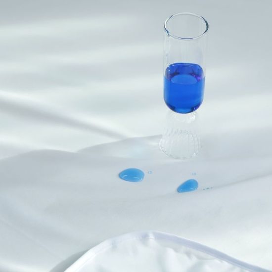 더크린 밴드형 침대 매트리스 방수커버패드 Q화이트[W