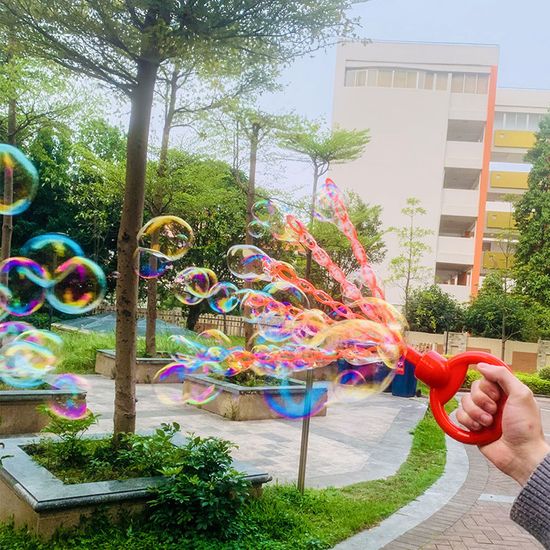 스마일 32홀 버블 스틱 5단 비눗방울 버블건 비누방울