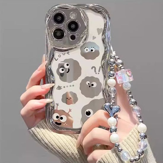 갤럭시 s25 24 23 22 연탄 코알라 미러 스트랩 케이스