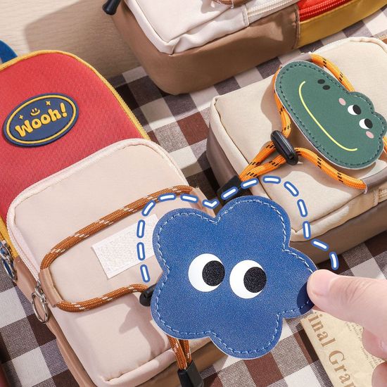 귀여운 동물 캐릭터 세우는 지퍼 파우치 필통 가방