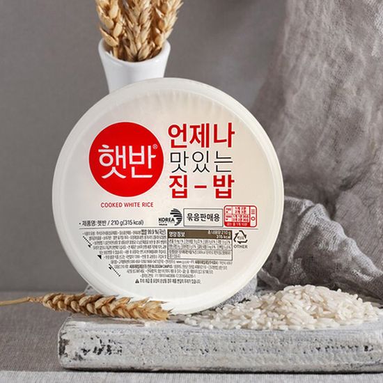 햇반 즉석밥 백미 210g 24개
