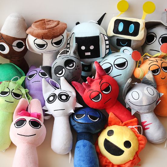 스프런키 인형 웬다 오렌 핑키 블랙 사이먼 그레이