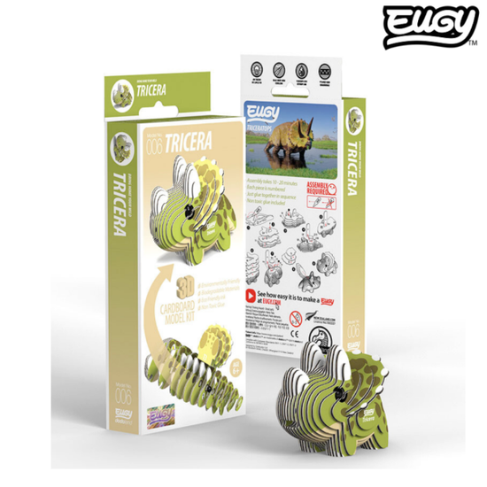 유기(Eugy) 3D 입체퍼즐 Tricera 트리케라 006