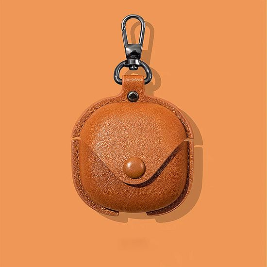 갤럭시버즈2 프로 라이브 예쁜 컬러 가죽 키링 케이스