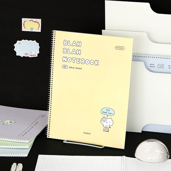 아이코닉 이겨낸다 모눈노트