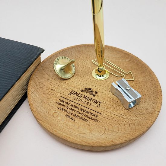 [무료각인]아그네스마틴_메세지 스탠드펜 선물용볼펜