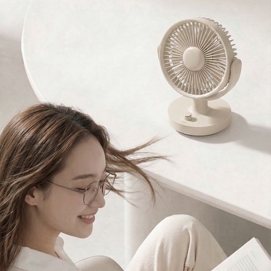 레토 무선 자동 회전 탁상용 선풍기 LMF-PS02