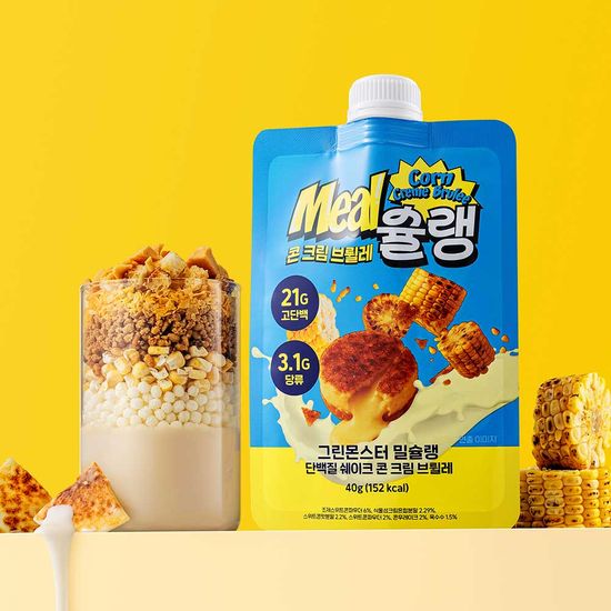 [그린몬스터] 밀슐랭 단백질 쉐이크 40g X 5개