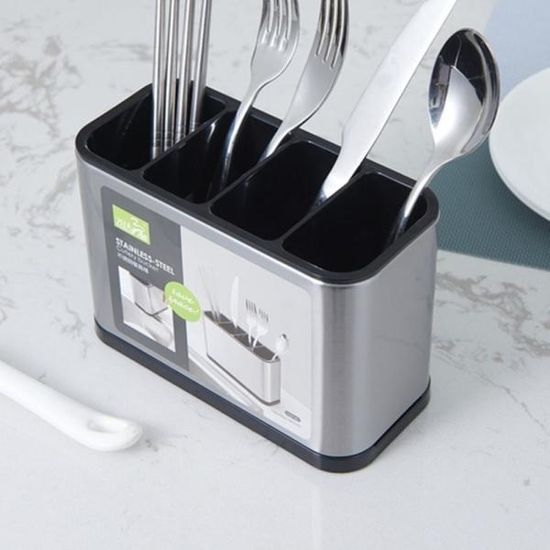 모던 베이직 스테인레스 싱크대 수저통 주방정리