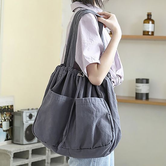 스트링 에코백 숄더백 여자 데일리백(WB9FD90)