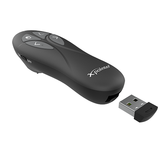 X-pointer 무선 프리젠터 레드 레이저포인터 XPC300Y