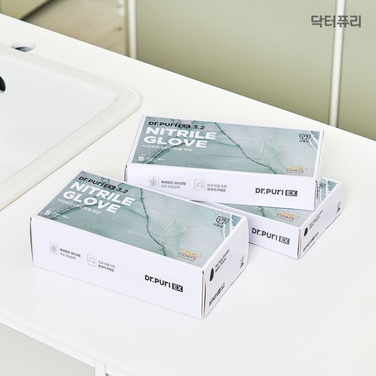 닥터퓨리 식품용 니트릴 위생장갑 200매 사이즈선택