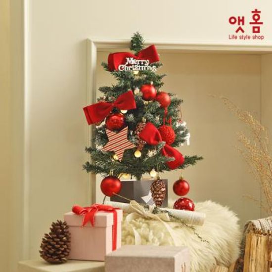 앳홈 레드 포인트 미니트리 60cm (리모컨포함)