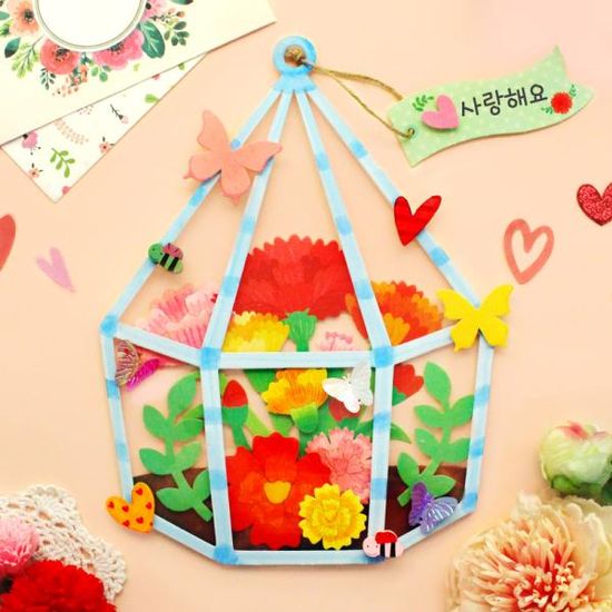 카네이션 테라리움 5set