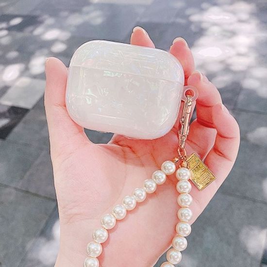 에어팟 1/2/프로 진주 조개 키링/자개 글리터 케이스