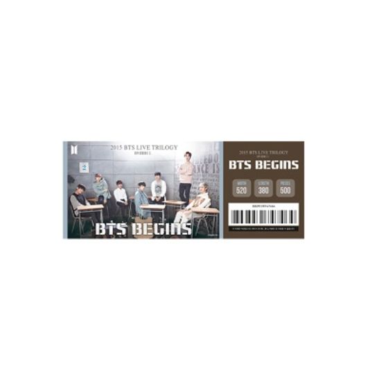 BTS 직소퍼즐 월드투어 포스터5 BTS BEGINS