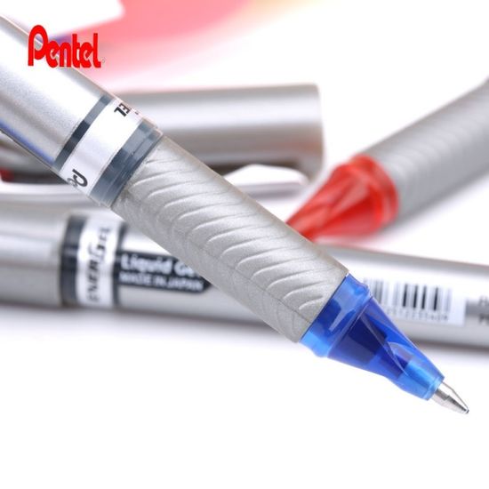 펜텔 0.7mm 생잉크 중성펜 에너겔 메탈팁 BL27 1자루